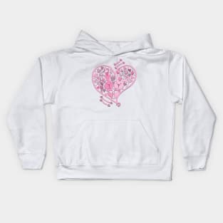 Two Cute Bunnies in Love 3D Kids Hoodie